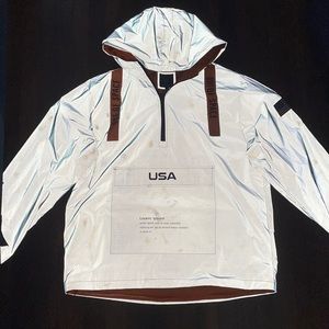 Men’s XL reflective windbreaker